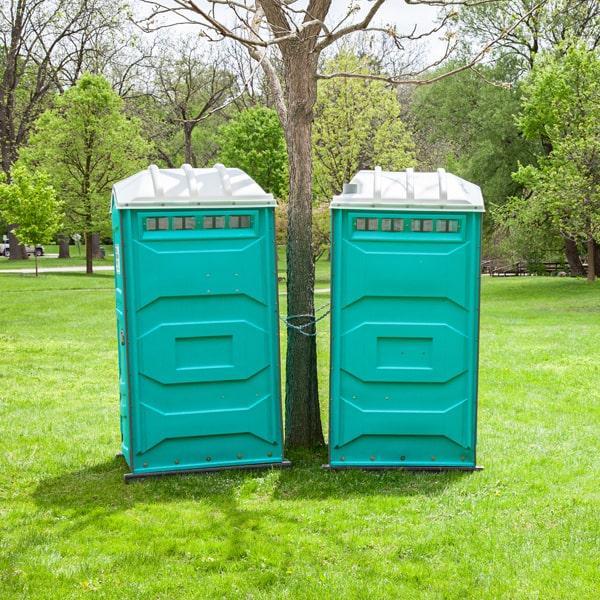 long-term porta the portable toilet can be serviced on weekends and after hours if needed