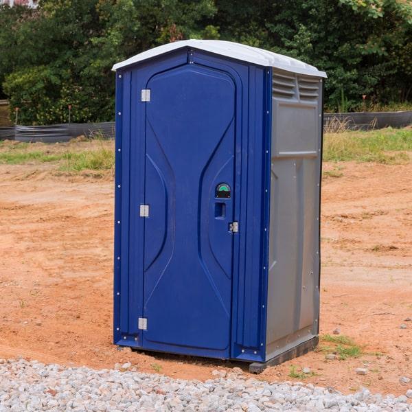 most short-term portable toilet rentals come equipped with toilet paper, hand sanitizer, and a full tank of disinfectant